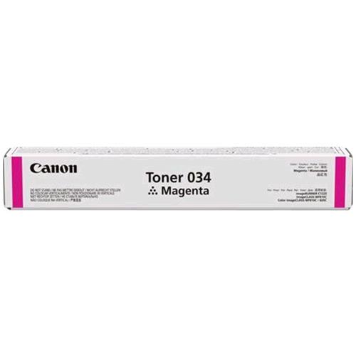 CANON 034 TONER LASER- JET 7.300 PAGINE MAGENTA 