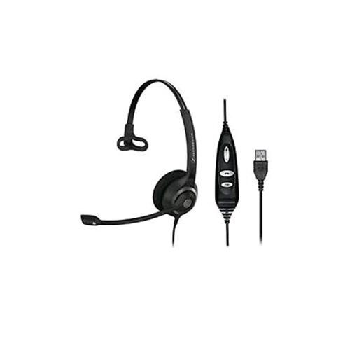 SENNHEISER CUFFIA MONO CON MICROFONO PROFESSIONALE USB COLORE NERO