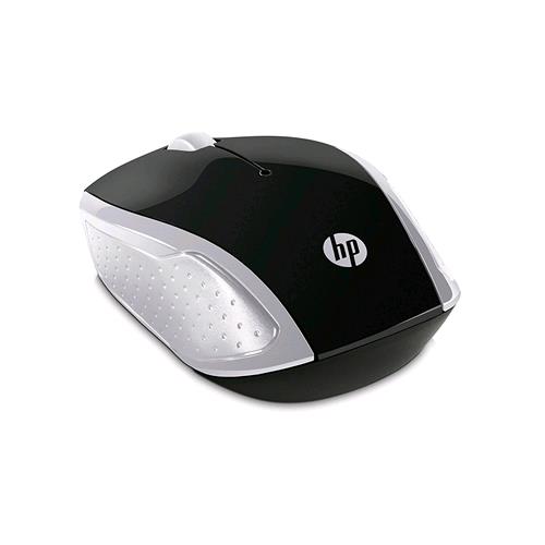 HP 200 MOUSE WIRELESS COLORE SILVER/NERO