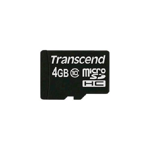 TRANSCEND 4GB MICRO SDHC CLASSE 10