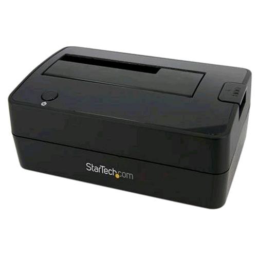 STARTECH SATDOCKU3S DOCKING STATION INTERFACCIA USB 3.0 1xBAY HDD SATA 2.5"/3.5" COLORE NERO