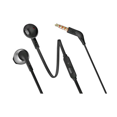 JBL JBLT205BLK IN EAR AURICOLARI CON MICROFONO COLORE NERO