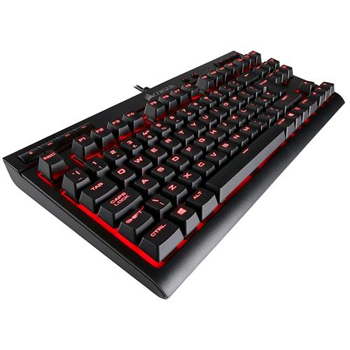 CORSAIR K63 CHERRY MX RED TASTIERA GAMING MECCANICA RETROILLUMINAZIONE ROSSO
