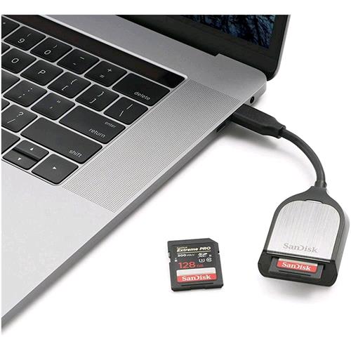 SANDISK LETTORE DI SCHEDE SD USB TYPE-C READER UHS-I UHS-II
