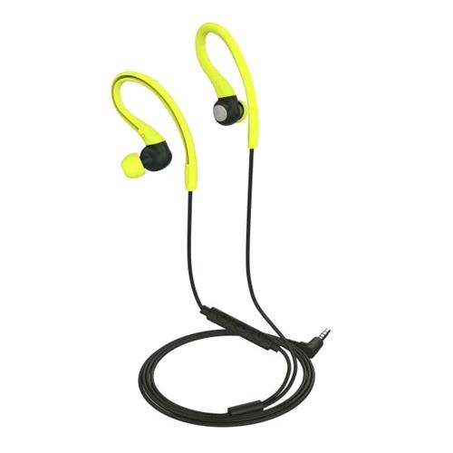 CELLY UP700 CUFFIE SPORT CON ARCHETTO TASTO DI RISPOSTA COLORE NERO GIALLO