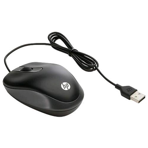 HP G1K28AA#ABB MOUSE DA VIAGGIO USB OTTICO 1.000DPI COLORE NERO