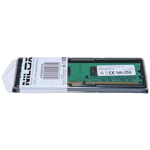NILOX NXD2667M1C5 MEMORIA RAM 2GB 667MHZ TIPOLOGIA DIMM TECNOLOGIA DDR2 