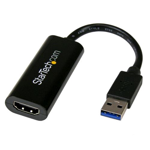 STARTECH SCHEDA VIDEO ESTERNA MULTI-MONITOR USB 3.0 SLIM A HDMI