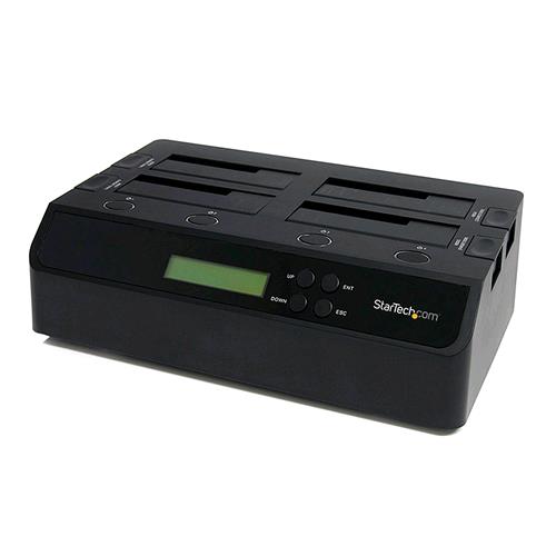 STARTECH DOCK DUPLICATORE HDD 1:3 FORMATO 2.5"/3.5" INTERFACCIA SATA/SATA II USB TIPO B
