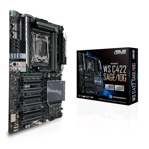 ASUS WS C422 SAGE/10G SCHEDA MADRE CEB CHIPSET C422 SOCKET LGA 2066 
