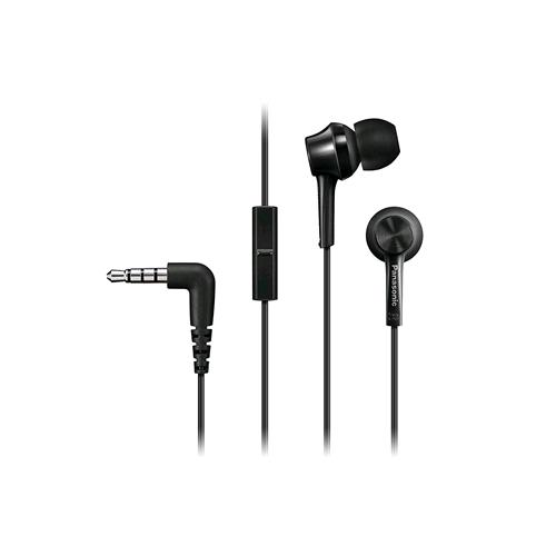 PANASONIC RP-TCM115E-K AURICOLARE CON MICROFONO JACK 3.5mm NERO