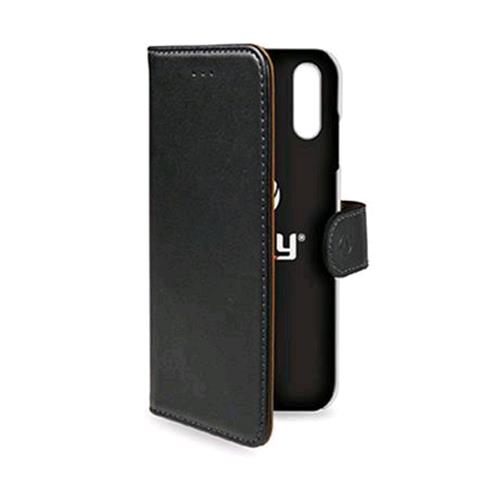 CELLY APPLE iPHONE XS MAX CUSTODIA IN ECOPELLE COLORE NERO