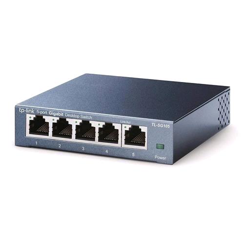 TP-LINK TL-SG105 SWITCH 5 PORTE GIGABIT 10/100/1000 NON GESTITO