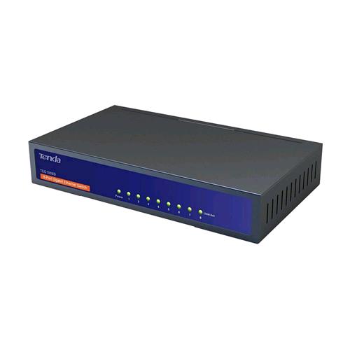 TENDA TEG1008D DESKTOP SWITCH 8 PORTE GIGABIT BLU