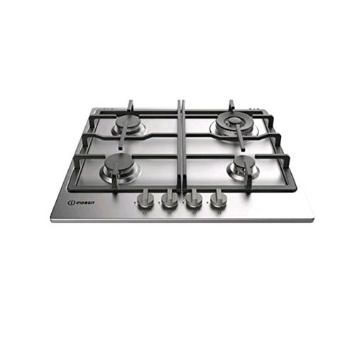 INDESIT HP642W/IX PIANO COTTURA A GAS 4 FUOCHI 