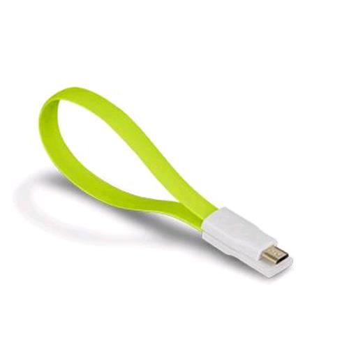 ATLANTIS LAND SMARTIX CAVO MAGNETICO USB 2.0 A/MICRO B 0.2 MT VERDE