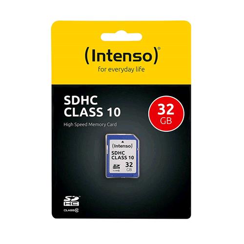 INTENSO SDHC32GB  CLASSE 10 