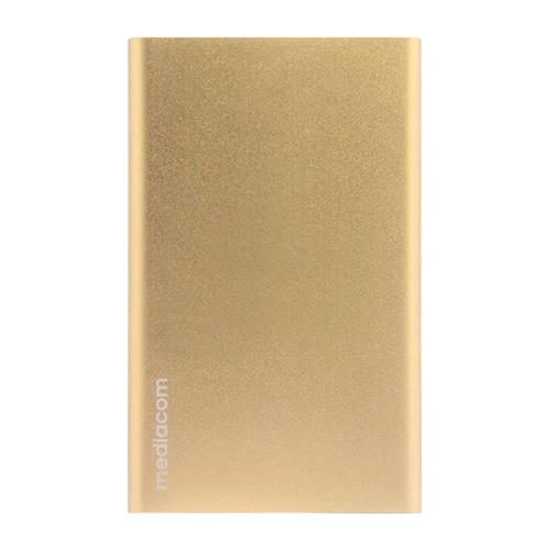 MEDIACOM SOS POWER BANK 5000mAH USB-A GOLD