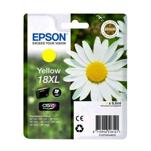 EPSON 18 XL CARTUCCIA INKJET GIALLO 