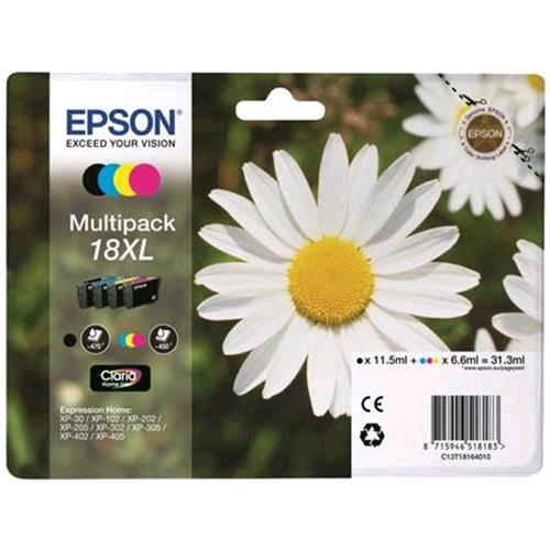 EPSON MULTIPACK 18 XL CARTUCCIA INKJET MULTICOLORE 