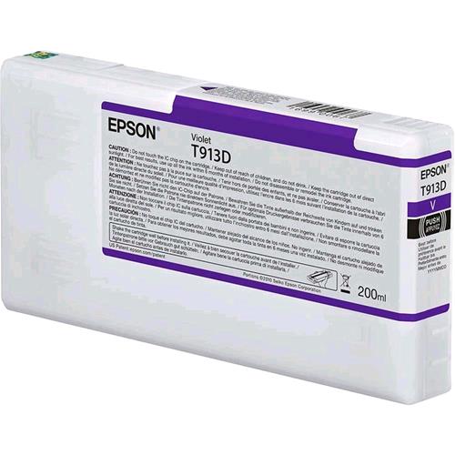 EPSON T913D CARTUCCIA INK 200 ML VIOLA