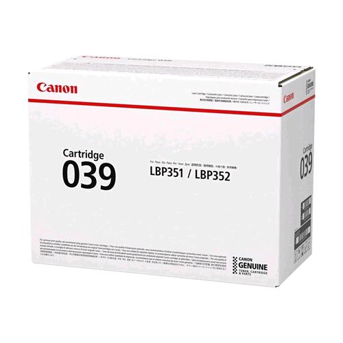 CANON 039 TONER NERO PER LBP352i,LBP351i 11.000 PAGINE