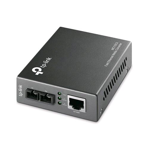 TP-LINK MC110CS MEDIA CONVERTER FAST ETHERNET MONOMODALE SC 100 BASE-FX