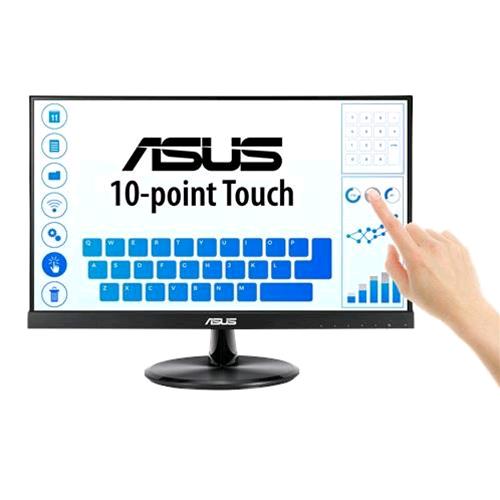 ASUS VT229H 21.5" TOUCH SCREEN FULL HD IPS 16:9 250 CD/mq 5ms 1000:1 ALTOPARLANTI VGA HDMI NERO