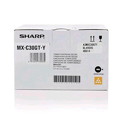 SHARP MX-C30GTY TONER GIALLO 6.000 PAGINE