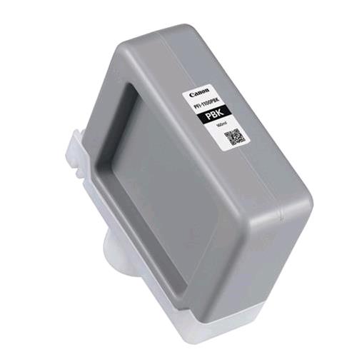 CANON PFI-1100 PBK SERBATOIO INCHIOSTRO NERO FOTOGRAFICO 160 ML PER imagePROGRAF PRO-2000, PRO-4000, PRO-4000S, PRO-6000, PRO-6000S 