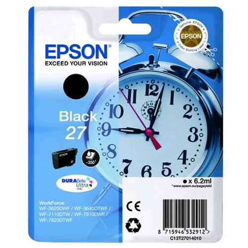 EPSON 27 DURABRITE ULTRA CARTUCCIA NERO 