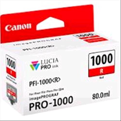 CANON PFI-1000 R CARTUCCIA INK ROSSO