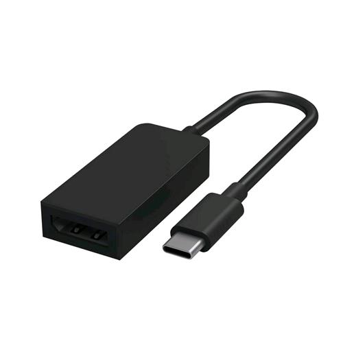 MICROSOFT JWG-00002 CAVO ADATTATORE DA USB-C MASCHIO A DISPLAYPORT FEMMINA 16 cm NERO