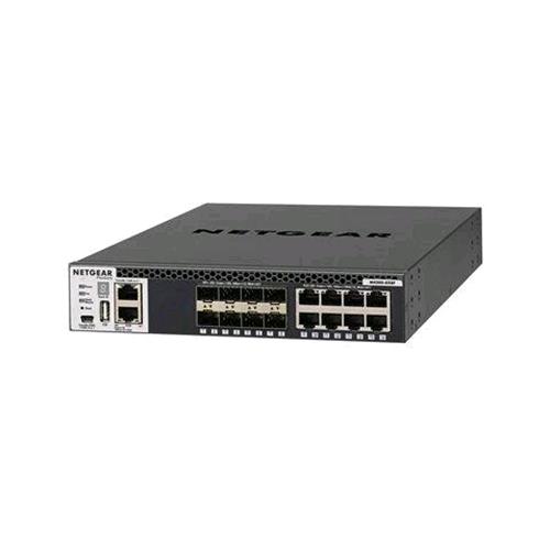 NETGEAR M4300-8X8F SWITCH GESTITO L3 FORMATO RACK 1U 8 PORTE LAN RJ-45 10/100/1000 Mbps 8 SLOT SFP+ COLORE NERO
