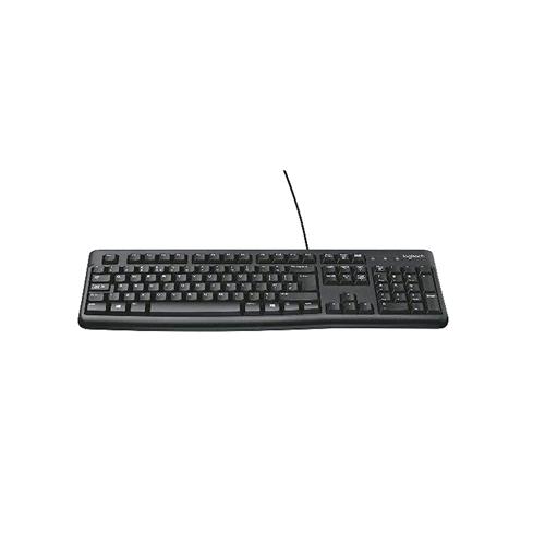 LOGITECH K120 TASTIERA USB LAYOUT INGLESE COLORE NERO