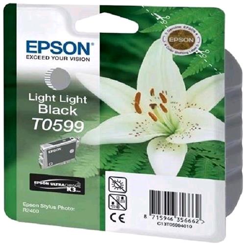 EPSON T0599 CARTUCCIA INKJET 520 PAG LIGHT LIGHT BLACK