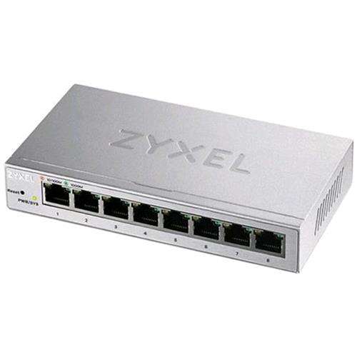 ZYXEL GS1200-5-EU0101F SWITCH 5 PORTE GESTITO GIGABIT ETHERNET (10/100/1000) ARGENTO