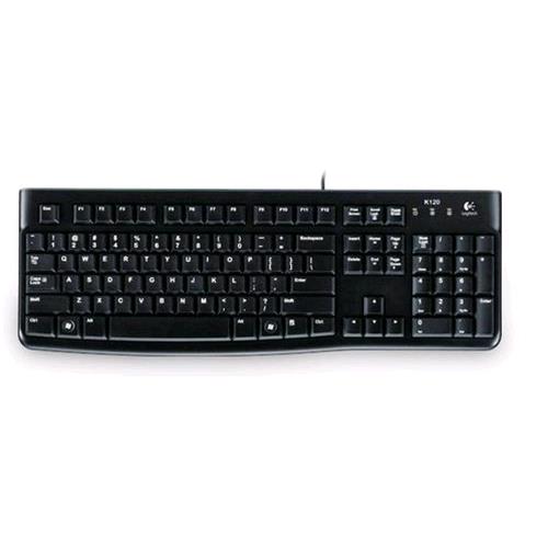 LOGITECH K120 TASTIERA USB LAYOUT TEDESCO COLORE NERO