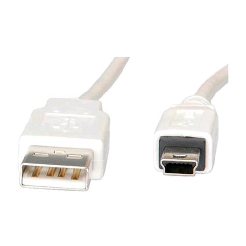 NILOX CAVO USB A MASCHIO A MINI USB B MASCHIO 1.8 MT BIANCO