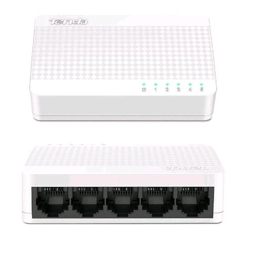 TENDA TD-S105 SWITCH 5 PORTE ETHERNET 10/100M BIANCO