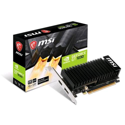 MSI GEFORCE GT 1030 2GHD4 LP OC 2GB GDDR4 PCI Express 3.0 x16