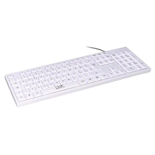 LINK LKTAST09 TASTIERA 105 TASTI USB LAYOUT ITALIANO BIANCA