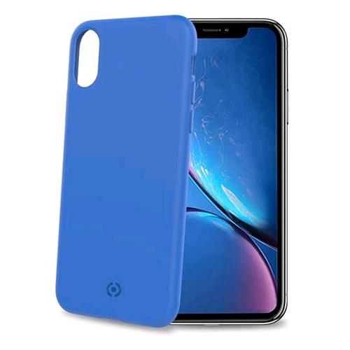 CELLY APPLE iPHONE XR COVER SHOCK IN TPU SOFT TOUCH COLORE BLU