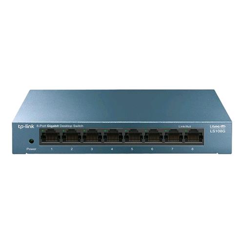 TP-LINK LS108G SWITCH 8 PORTE 10/100/1000