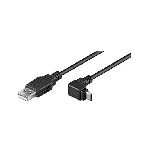 NILOX CAVO USB A/MICRO USB B 90° 1.8MT BULK NERO