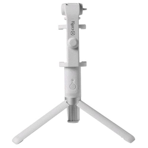 CELLY PROPOD ASTA PER SELFIE BLUETOOTH CON FUNZIONE TREPPIEDI COLORE BIANCO