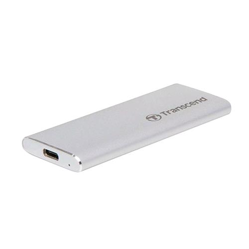 TRANSCEND 120GB SSD M.2 ESTERNO USB 3.1 ARGENTO