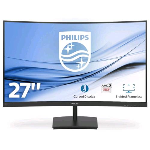 PHILIPS E LINE 271E1SCA/00 27" LED FULL HD CURVO MONITOR PC