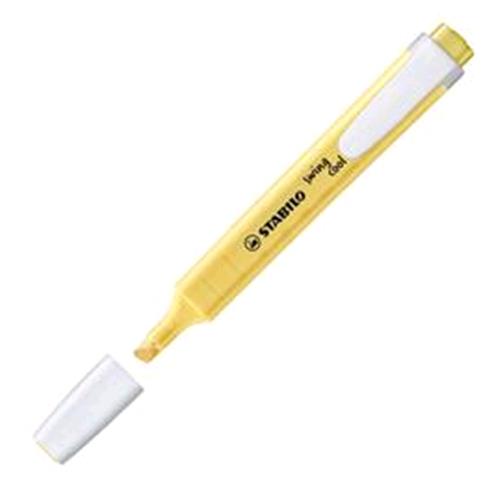 STABILO EVIDENZIATORE SWING COOL PASTEL GIALLO BANANA 10 Pz
