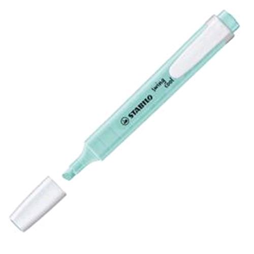 STABILO EVIDENZIATORE SWING COOL PASTEL CARTA DA ZUCCHERO 10 Pz